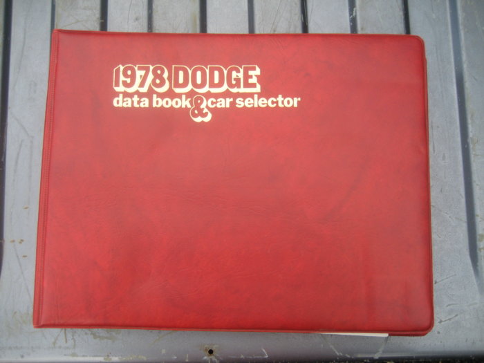 1978 Dodge Data books (3).JPG