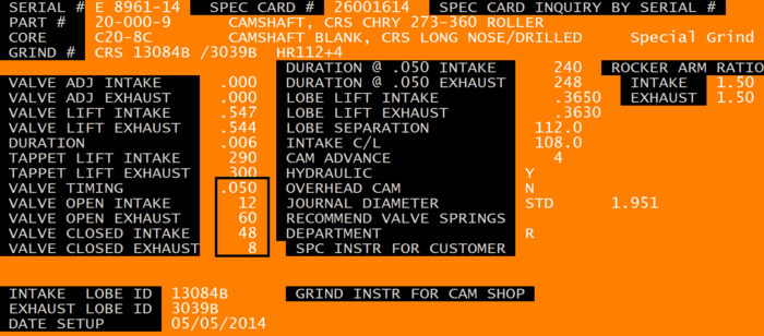 COMP_CAMS - XR292HR-10 - Hydraulic Roller Cam Custom Grind Spec Card.png