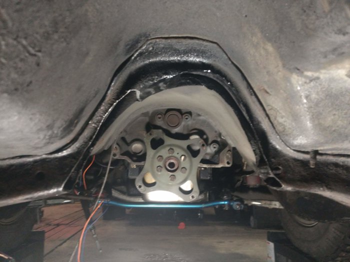 mchartier105 A500 Crossmember mod DSC_0008.JPG