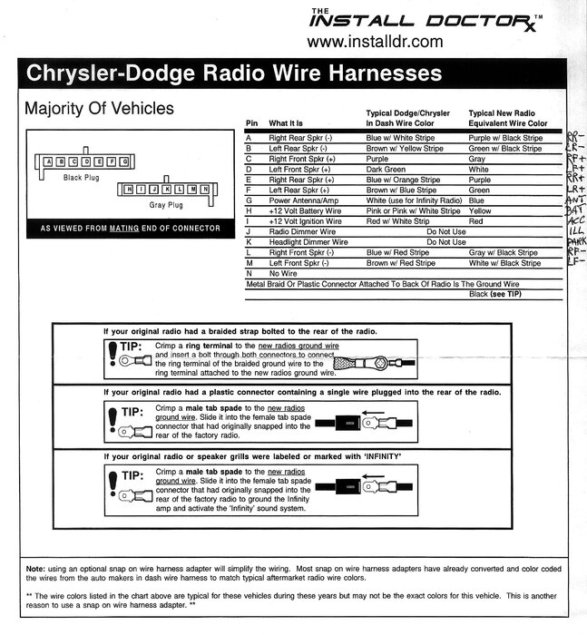 MOPAR - Radio Connector Pin Layout - New Black and Gray Connector.jpg