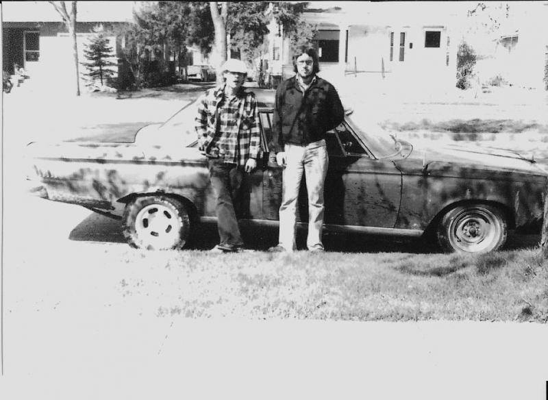 Roger, me & my 65 Plymouth.jpg