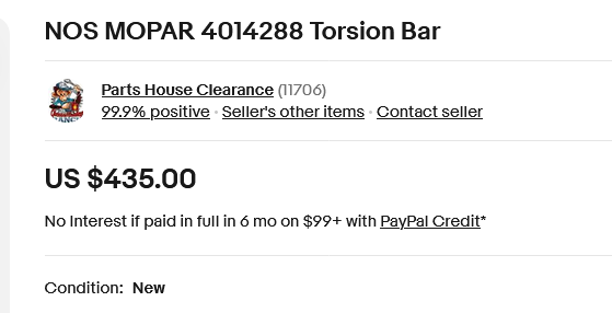 Screenshot 2024-06-27 at 09-59-13 NOS MOPAR 4014288 Torsion Bar eBay.png