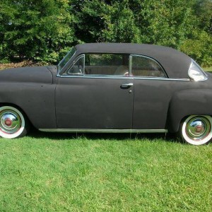 1952  belvedere 2 door hardtop, flattie/3 tree