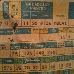 the broadcast sheet close up.jpg the broadcast sheet close up.jpg